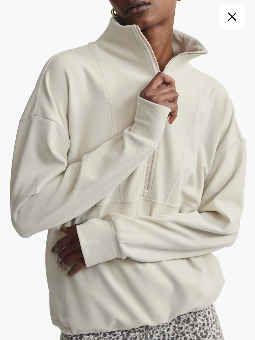 Varley Timberly Half-Zip Sweatshirt